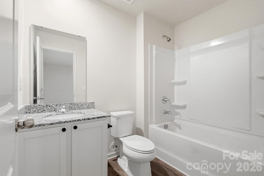 Furnished interior view inside a new home in Trivium, Newton (Image 11).