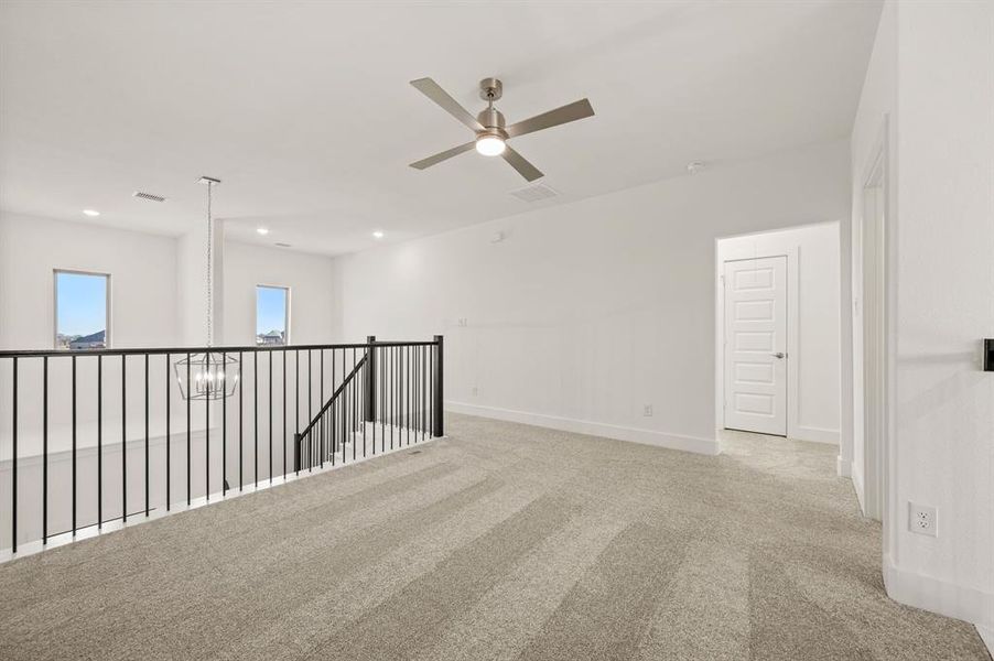 Spacious, unfurnished interior of a new home in Settlers Glen, New Fairview (Image 38).