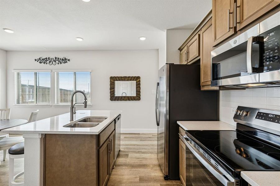 Furnished interior view inside a new home in , Wylie (Image 11).
