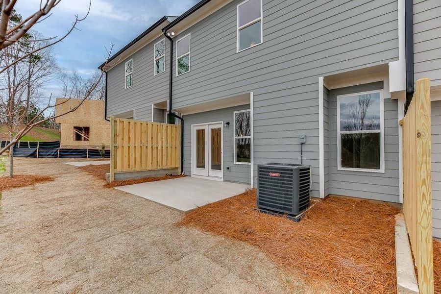 Exterior details and patio area of a home in , Sugar Hill (Image 4).