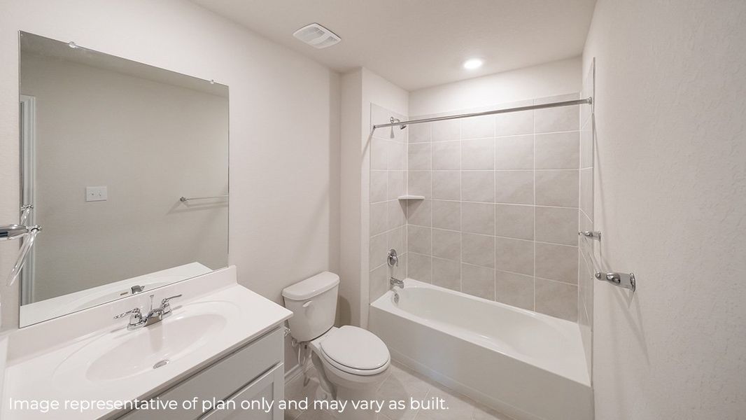 Furnished interior view inside a new home in Terra Vista, Lubbock (Image 5).