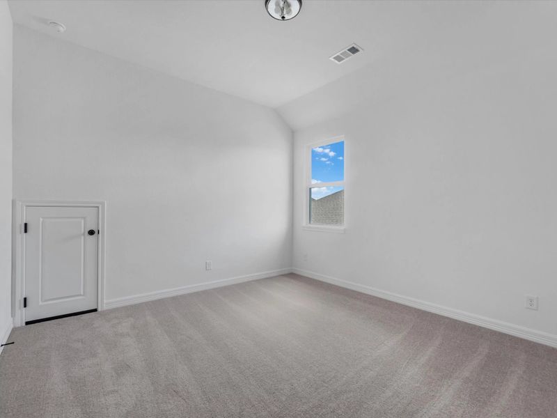 Fourth bedroom. Sample product photo. Actual exterior and interior selections may vary by homesite. Photo may be virtually staged.
