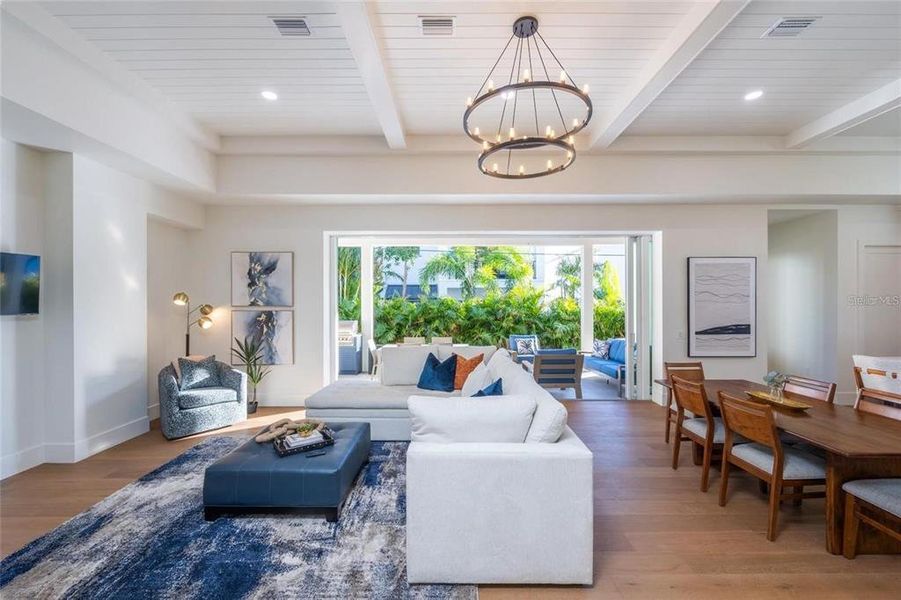 Furnished interior view inside a new home in , Sarasota (Image 5).