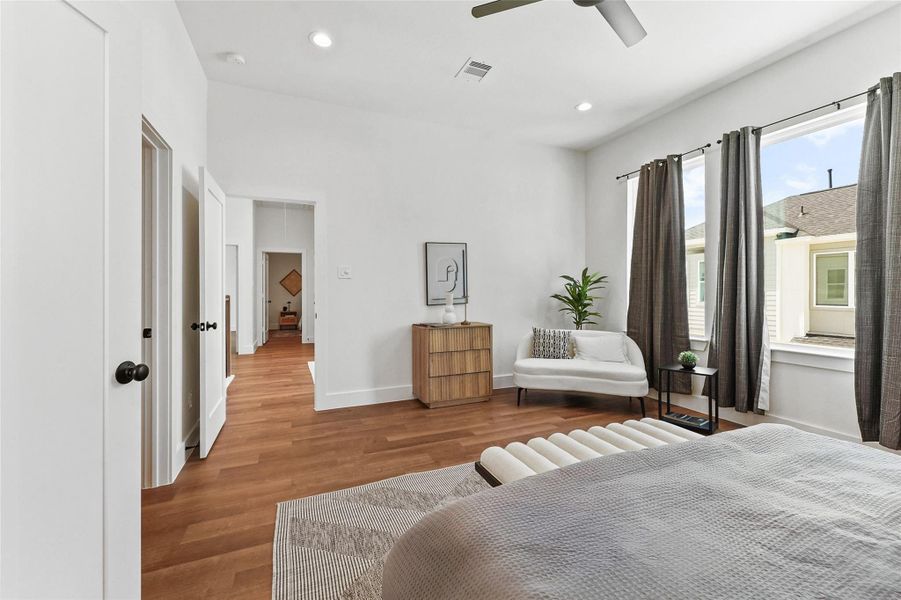 Furnished interior view inside a new home in , Houston (Image 7). Furnished interior view inside a new home in , Houston (Image 7).