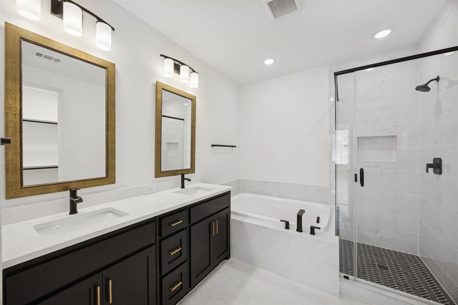 Furnished interior view inside a new home in Greenville Heights, Dallas (Image 6). Furnished interior view inside a new home in Greenville Heights, Dallas (Image 6).