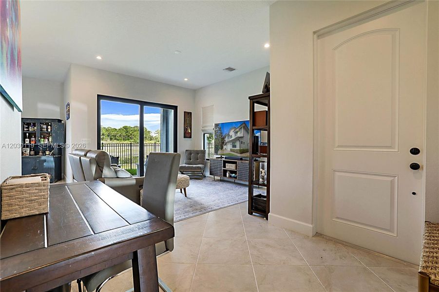 Furnished interior view inside a new home in , Palm City (Image 10).