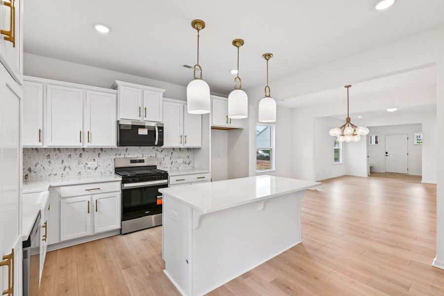 Furnished interior view inside a new home in Edgewater - The Links, Lancaster (Image 5).