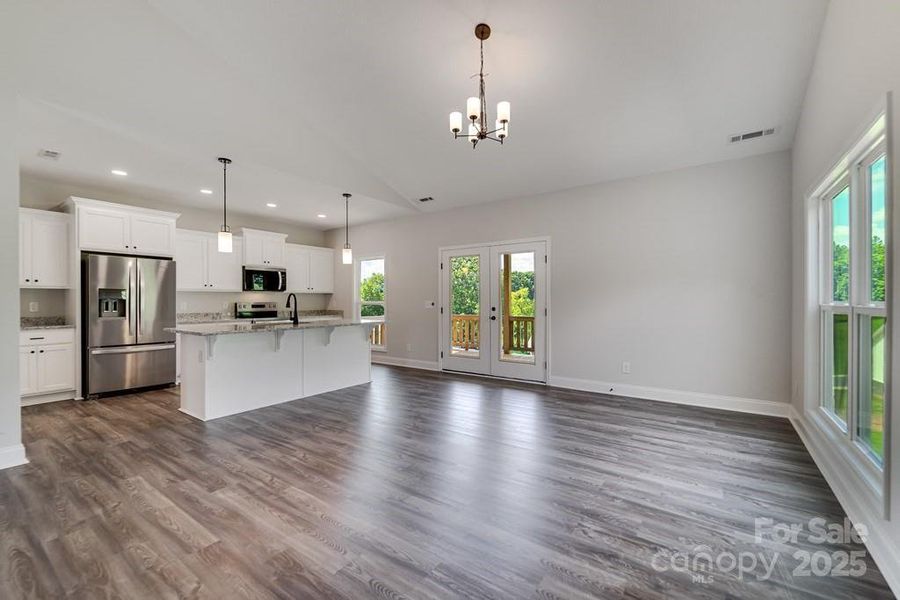 Furnished interior view inside a new home in , Franklin (Image 8). Furnished interior view inside a new home in , Franklin (Image 8).