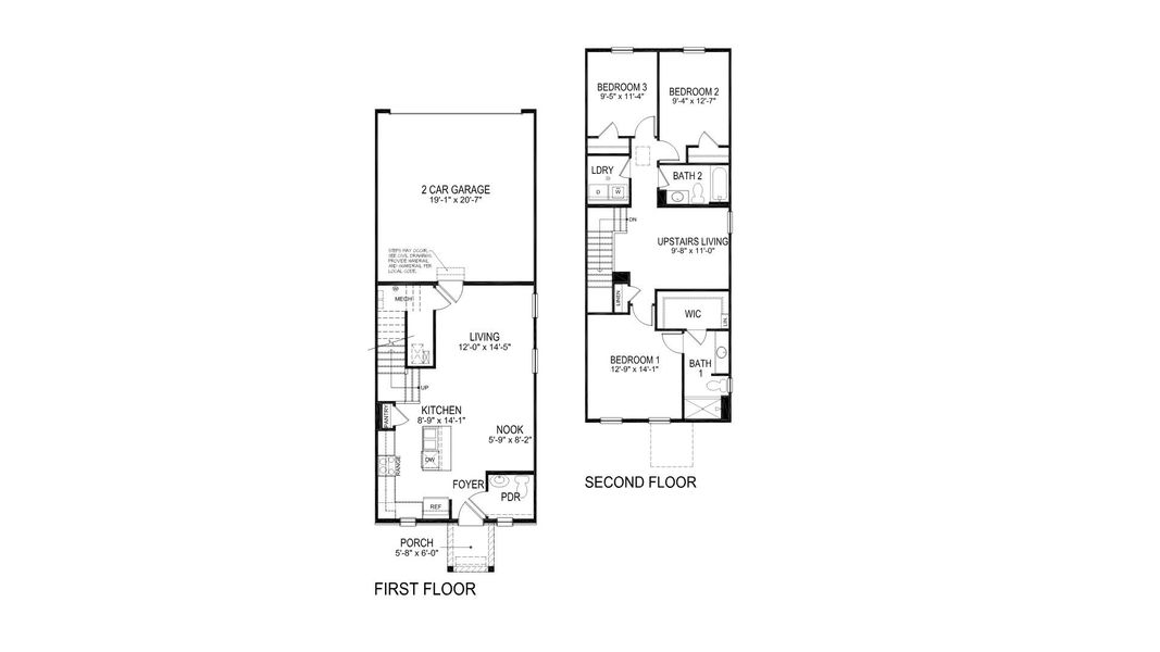 2D floor plan layout of this home in Vista Meadows, Fort Lupton, CO (Image 3). 2D floor plan layout of this home in Vista Meadows, Fort Lupton, CO (Image 3).