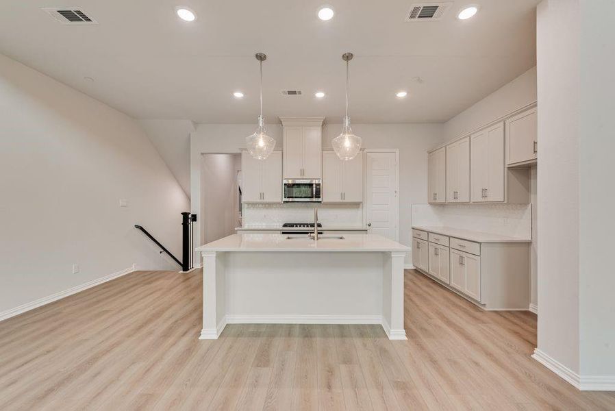 Furnished interior view inside a new home in , Frisco (Image 11).