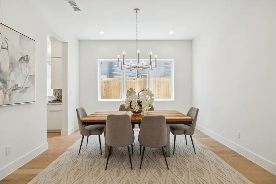 Furnished interior view inside a new home in , Houston (Image 11). Furnished interior view inside a new home in , Houston (Image 11).