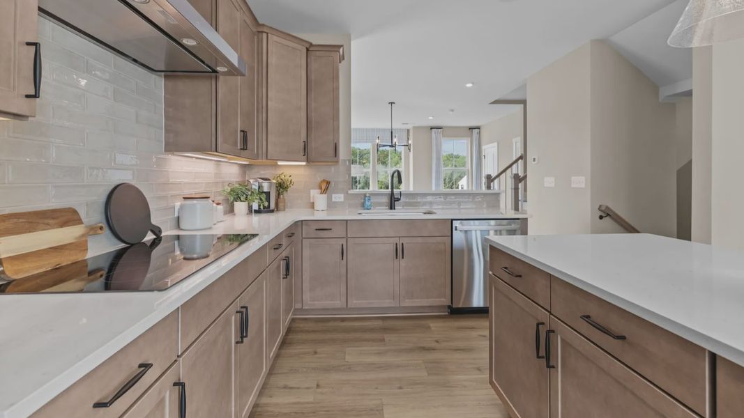 The Landon Plan at River District by DRB Homes in Charlotte, NC- Kitchen
