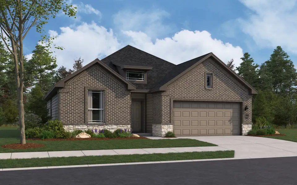 Rendering of floor plan. Colors and features may differ from shown representation. Rendering of floor plan. Colors and features may differ from shown representation.