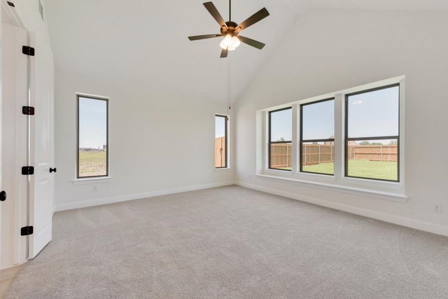 Representative unfurnished interior of a home built from the Grand Silverwood by Grand Homes in Grand Oaks, Celina (Image 14).