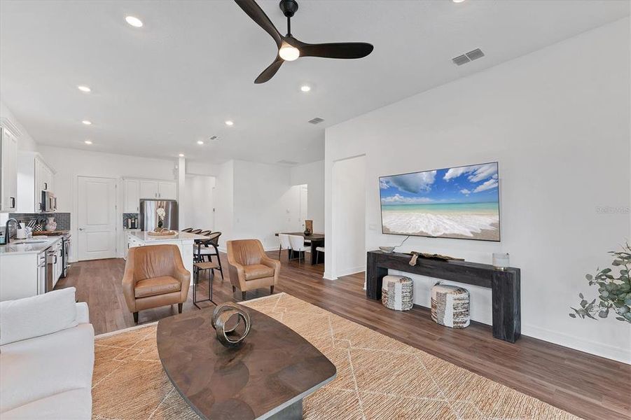 Furnished interior view inside a new home in , Parrish (Image 28).