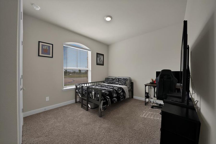 Furnished interior view inside a new home in Pecan Square, Northlake (Image 25).