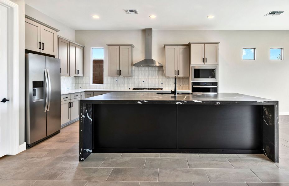 Furnished interior view inside a new home in Vistoso Canyon Estates, Oro Valley (Image 11).