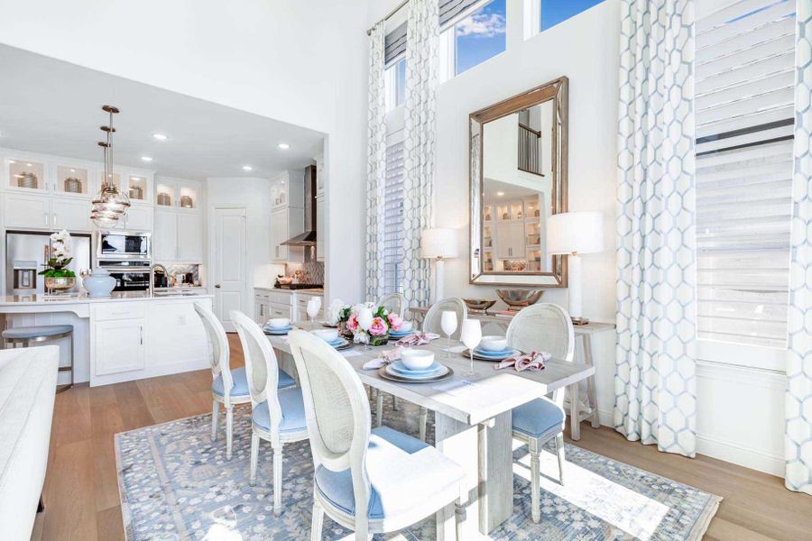 Representative Dining Room - some options shown Representative Dining Room - some options shown