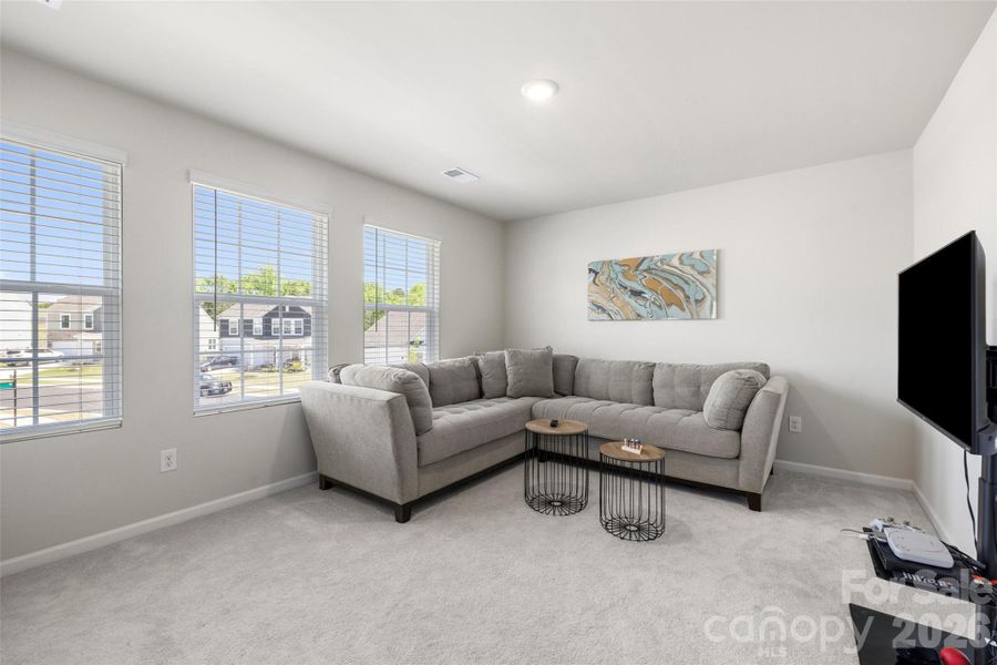 Furnished interior view inside a new home in Walkers Mill, Edgemoor (Image 6). Furnished interior view inside a new home in Walkers Mill, Edgemoor (Image 6).