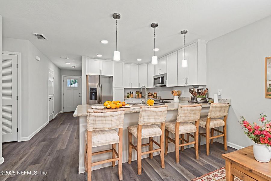 Furnished interior view inside a new home in , Jacksonville (Image 5).
