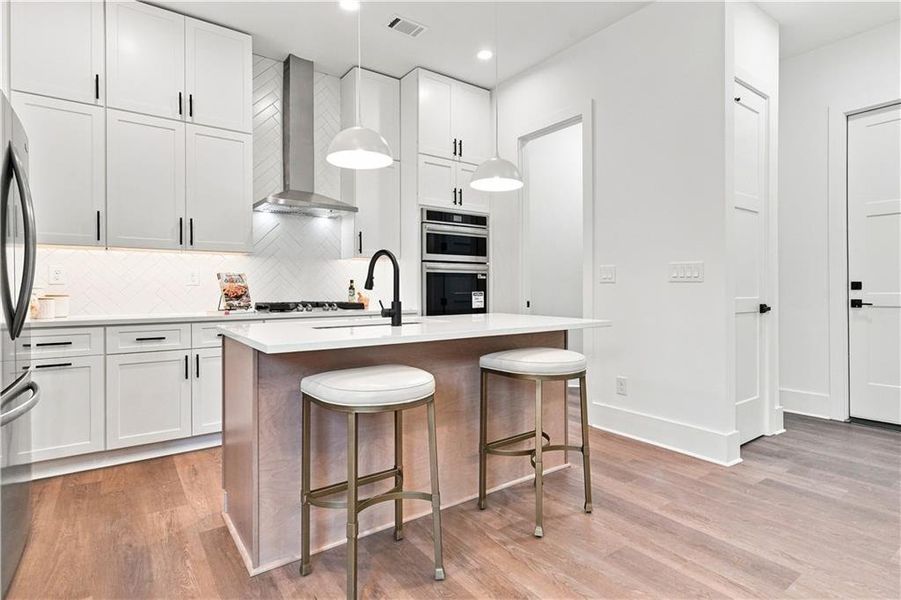 Furnished interior view inside a new home in , Fairburn (Image 35).