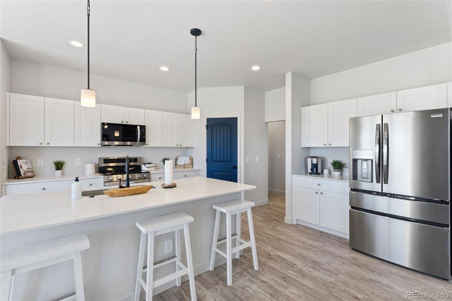 Furnished interior view inside a new home in , Colorado Springs (Image 36).