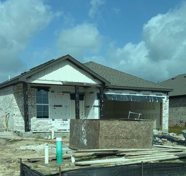 In-progress construction of a new home in Pearlbrook, Texas City, TX (Image 5). In-progress construction of a new home in Pearlbrook, Texas City, TX (Image 5).