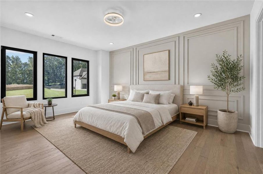 Furnished interior view inside a new home in , Auburn (Image 18). Furnished interior view inside a new home in , Auburn (Image 18).