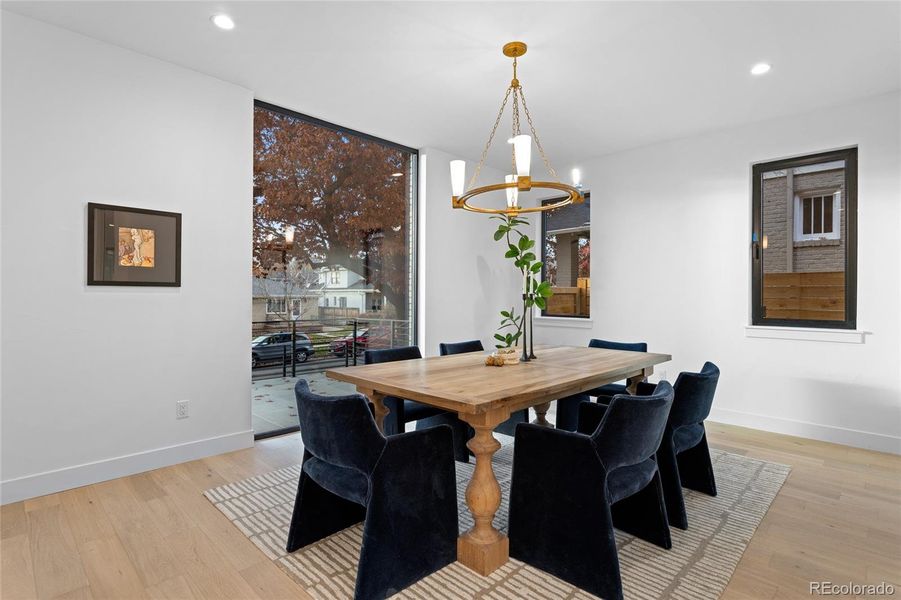 Furnished interior view inside a new home in , Denver (Image 17).