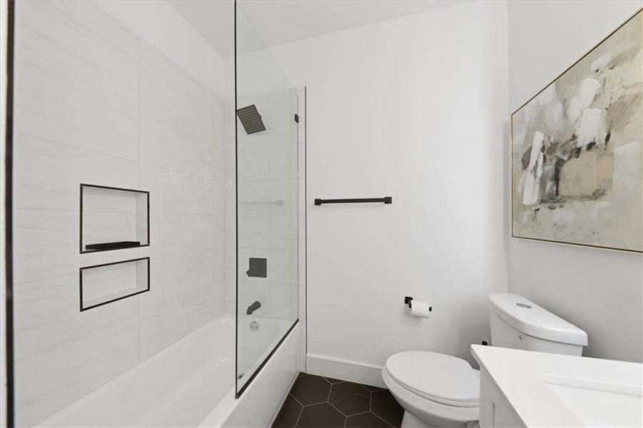 Furnished interior view inside a new home in , Atlanta (Image 18).
