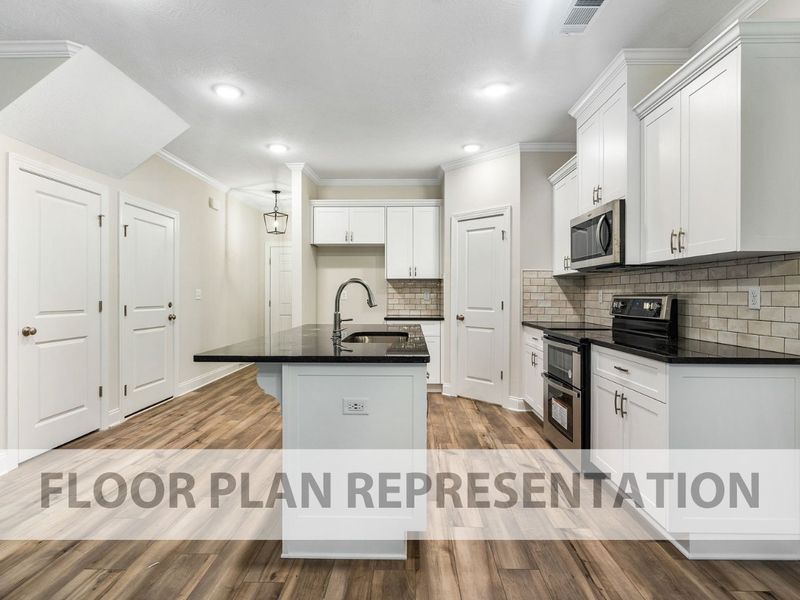 Modern Kitchen | 1486 Plan by Ivey Homes Modern Kitchen | 1486 Plan by Ivey Homes