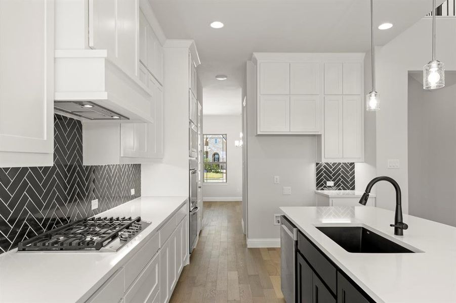 Furnished interior view inside a new home in Lake Shore Village, Rowlett (Image 9).