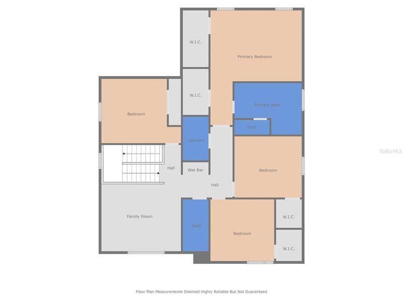 2D floor plan layout of this home in , Tampa, FL (Image 4).