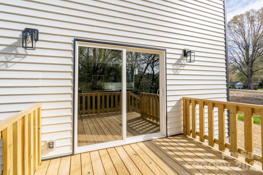 Exterior details and patio area of a home in , Kannapolis (Image 22).