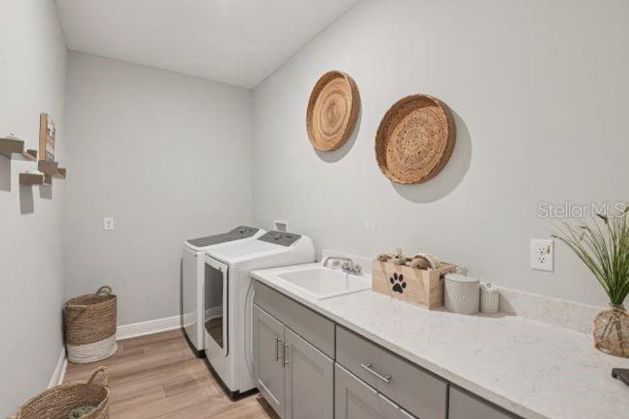 Furnished interior view inside a new home in , Groveland (Image 18).
