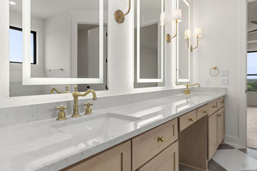 Furnished interior view inside a new home in , Boerne (Image 17).