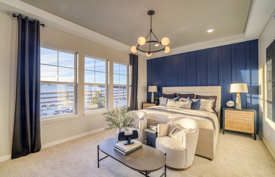Representative furnished interior of a home built from the Easton by Pulte Homes in Sterling Ranch, Littleton (Image 17). Representative furnished interior of a home built from the Easton by Pulte Homes in Sterling Ranch, Littleton (Image 17).