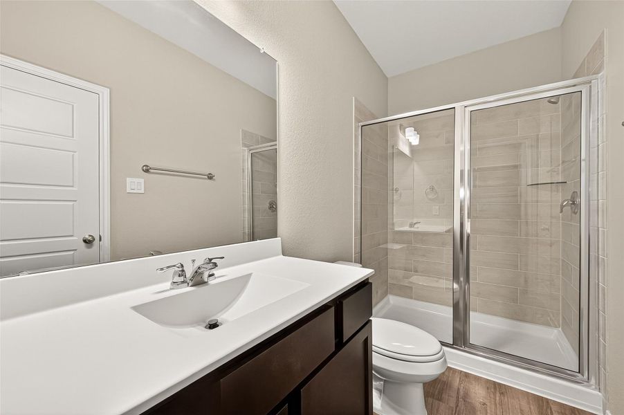 Furnished interior view inside a new home in Mill Creek Trails, Magnolia (Image 6). Furnished interior view inside a new home in Mill Creek Trails, Magnolia (Image 6).