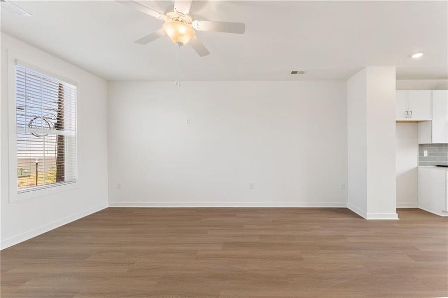 Spacious, unfurnished interior of a new home in Array, Atlanta (Image 15). Spacious, unfurnished interior of a new home in Array, Atlanta (Image 15).