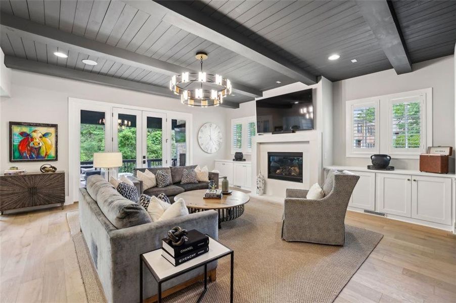 Furnished interior view inside a new home in , Brookhaven (Image 21).