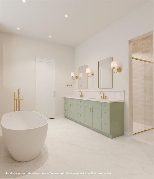 Furnished interior view inside a new home in , Winter Park (Image 14). Furnished interior view inside a new home in , Winter Park (Image 14).