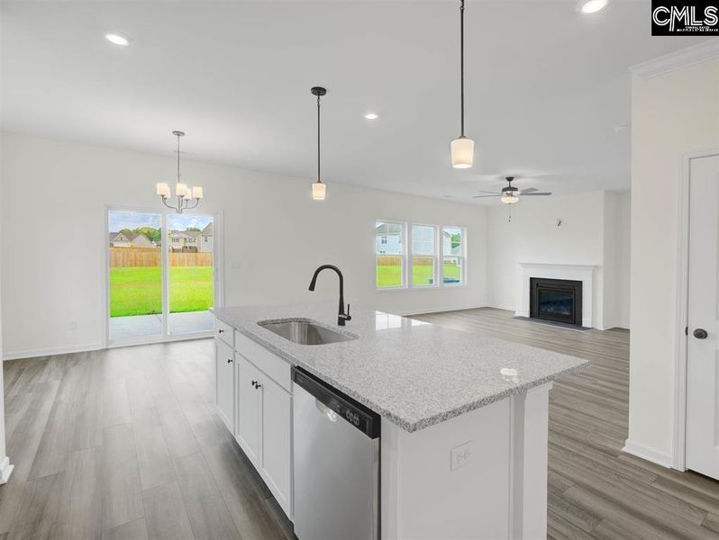 Furnished interior view inside a new home in Rolling Hills, Prosperity (Image 4).