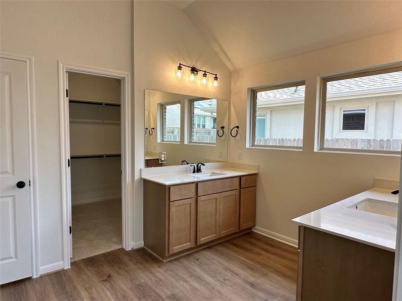 Furnished interior view inside a new home in Crosswinds, Kyle (Image 9). Furnished interior view inside a new home in Crosswinds, Kyle (Image 9).