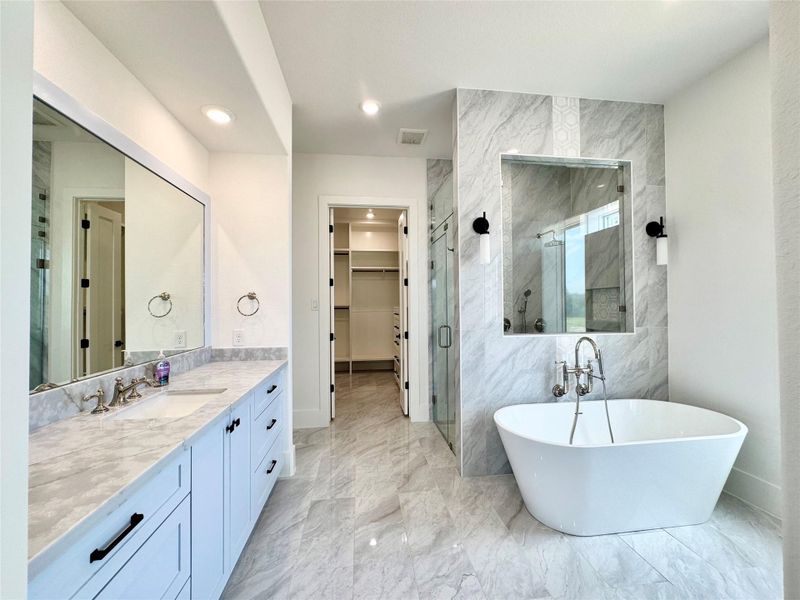 Furnished interior view inside a new home in , Washington (Image 17).