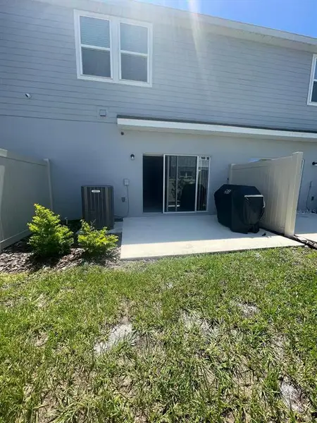 Exterior details and patio area of a home in , Davenport (Image 2). Exterior details and patio area of a home in , Davenport (Image 2).