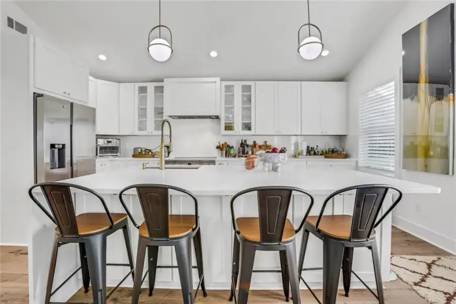 Furnished interior view inside a new home in , Atlanta (Image 8).
