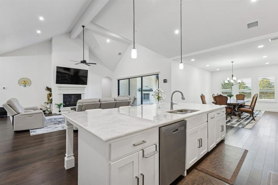 Furnished interior view inside a new home in Lakeview Downs, Lucas (Image 8). Furnished interior view inside a new home in Lakeview Downs, Lucas (Image 8).
