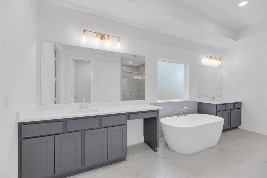 Furnished interior view inside a new home in Nolina, Georgetown (Image 12).