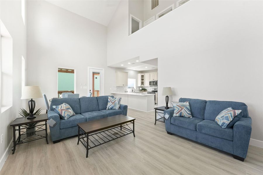 Furnished interior view inside a new home in , Surfside Beach (Image 15). Furnished interior view inside a new home in , Surfside Beach (Image 15).