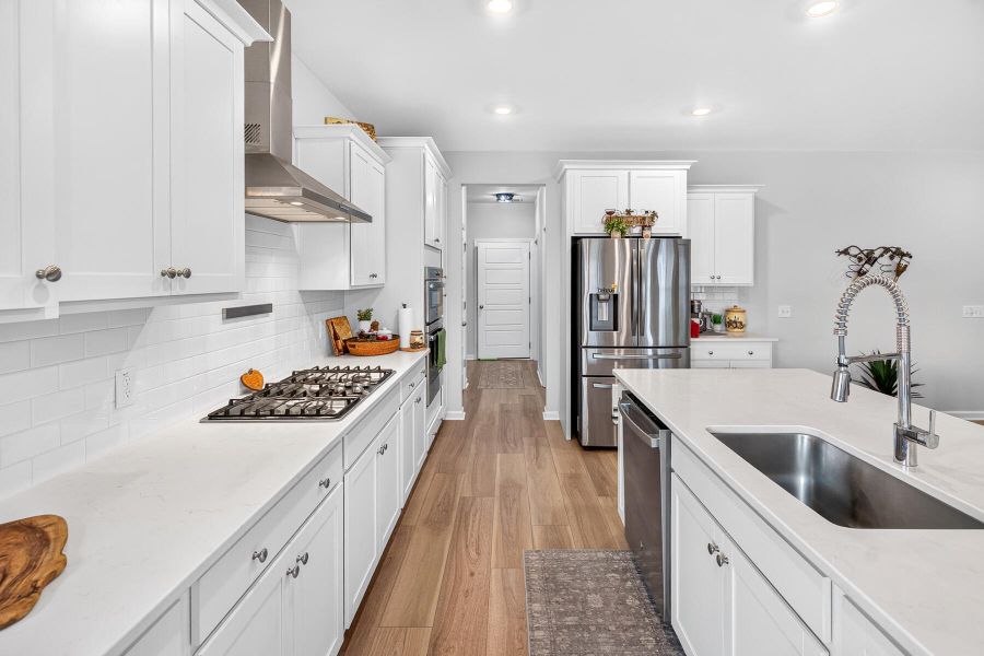 Furnished interior view inside a new home in Horizons at Summers Corner | 55+, Summerville (Image 45).